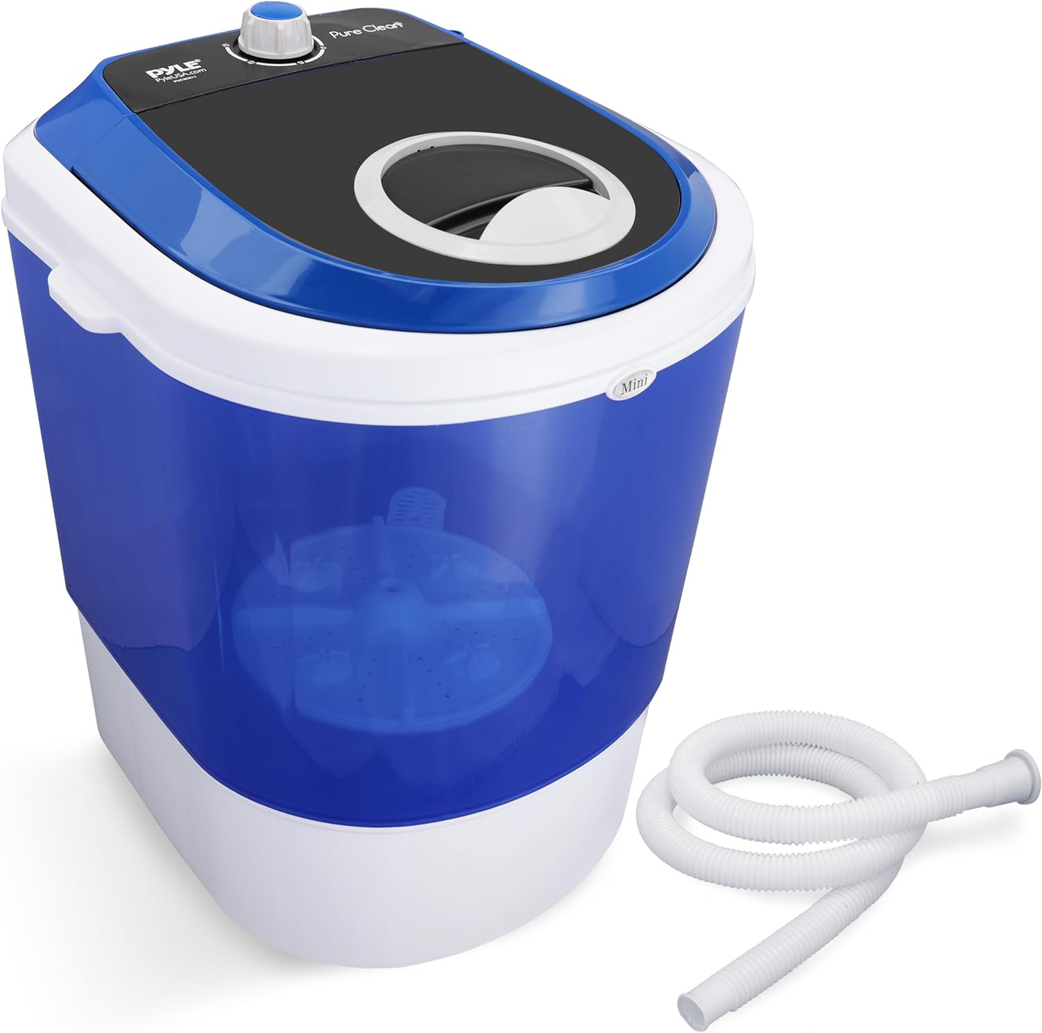 Pyle Quiet Portable Washer - Compact Laundry Savior