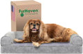 Cooling Gel Dog Bed Sofa for Small/Medium Dogs - Removable Bolsters