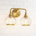 HAHZT Gold Bathroom Light Fixtures for Modern Vanity