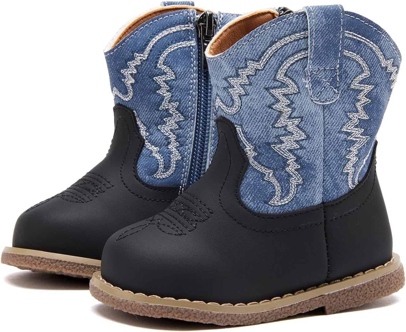 BMCiTYBM Baby Cowboy Cowgirl Boots for Infants and Toddlers