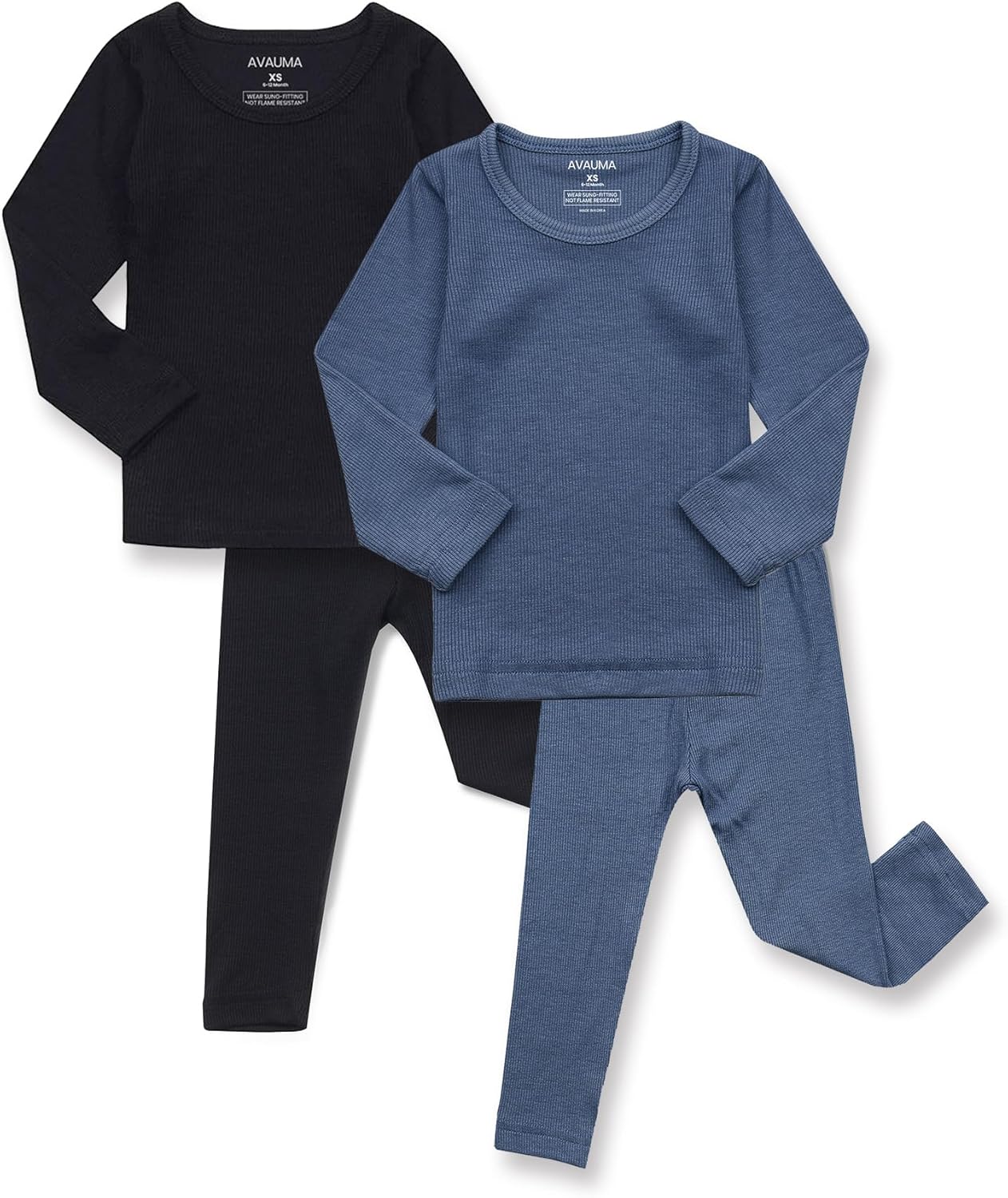 AVAUMA Baby Boys Girls Pajama Set for Comfortable Sleepwear