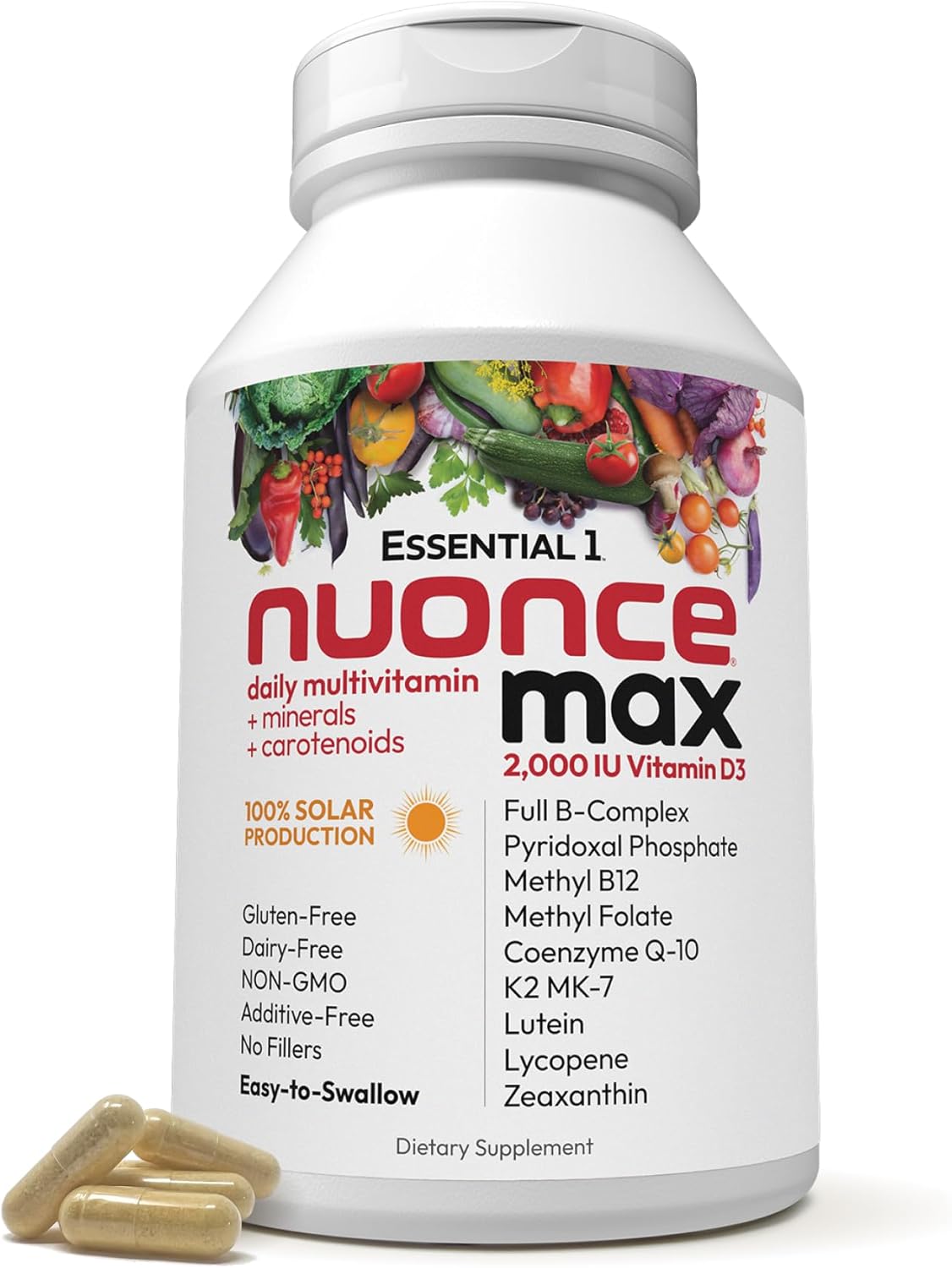 Essential-1 nuoncemax Multivitamin with Vitamin D3 and CoQ10