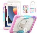 SEYMAC Kids Case for iPad 10.2 in - Full-Body Shockproof Protection