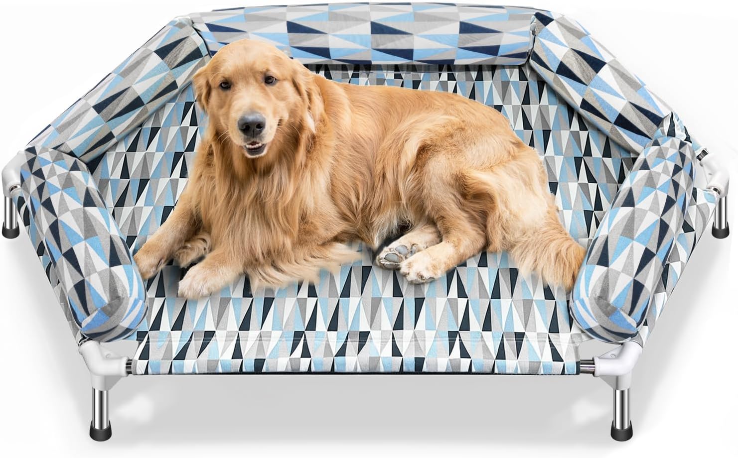 Orthopedic Dog Bed with U-Shaped Bolster for Extra Comfort