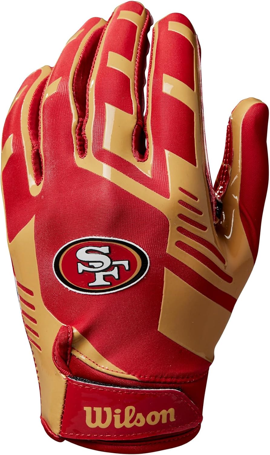 Wilson NFL Stretch Fit Gloves - Youth & Adult Sizes