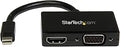 Mini DisplayPort to HDMI and VGA Adapter - Travel 1080p Converter