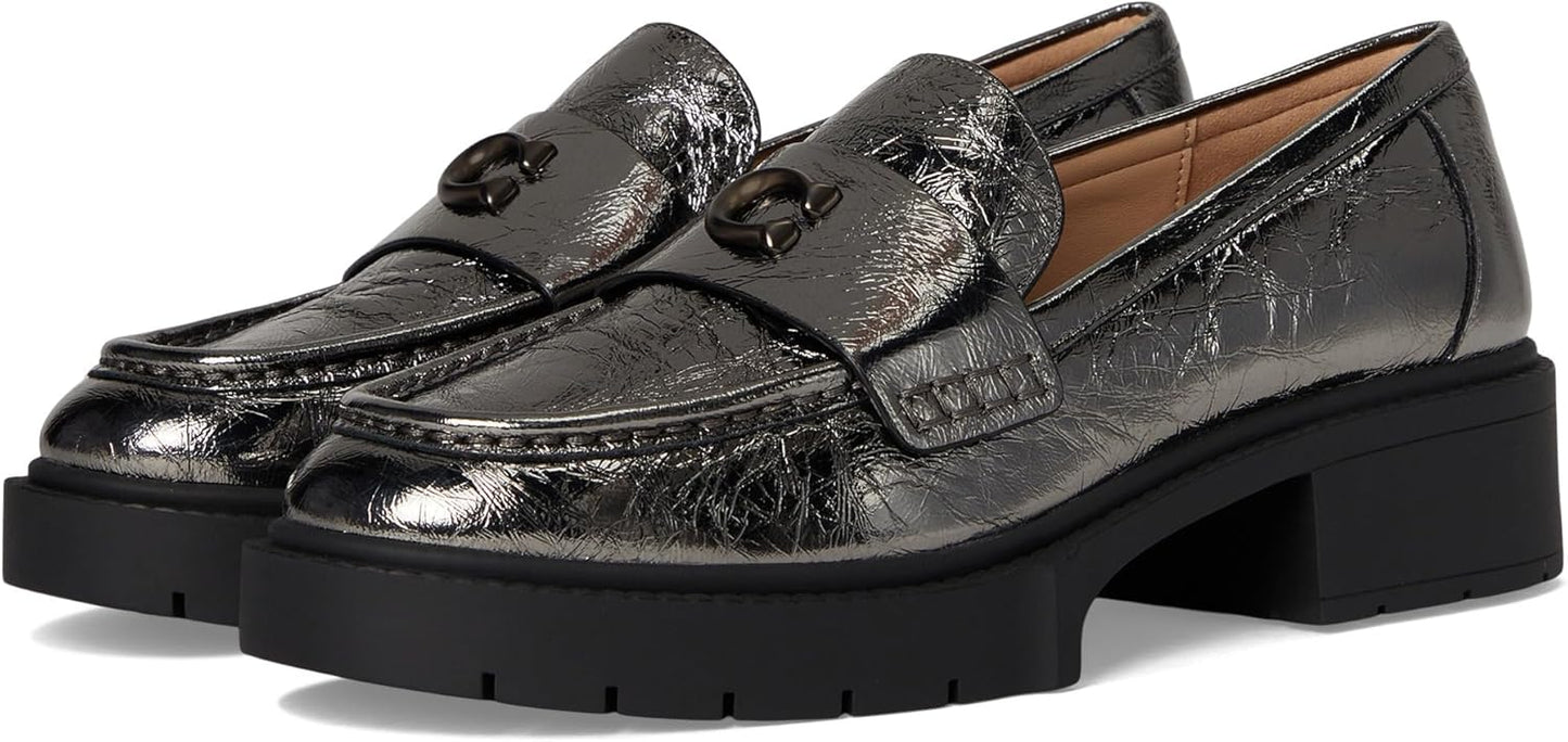 COACH Women's Leah Platform Loafers: Elevate Your Style Today