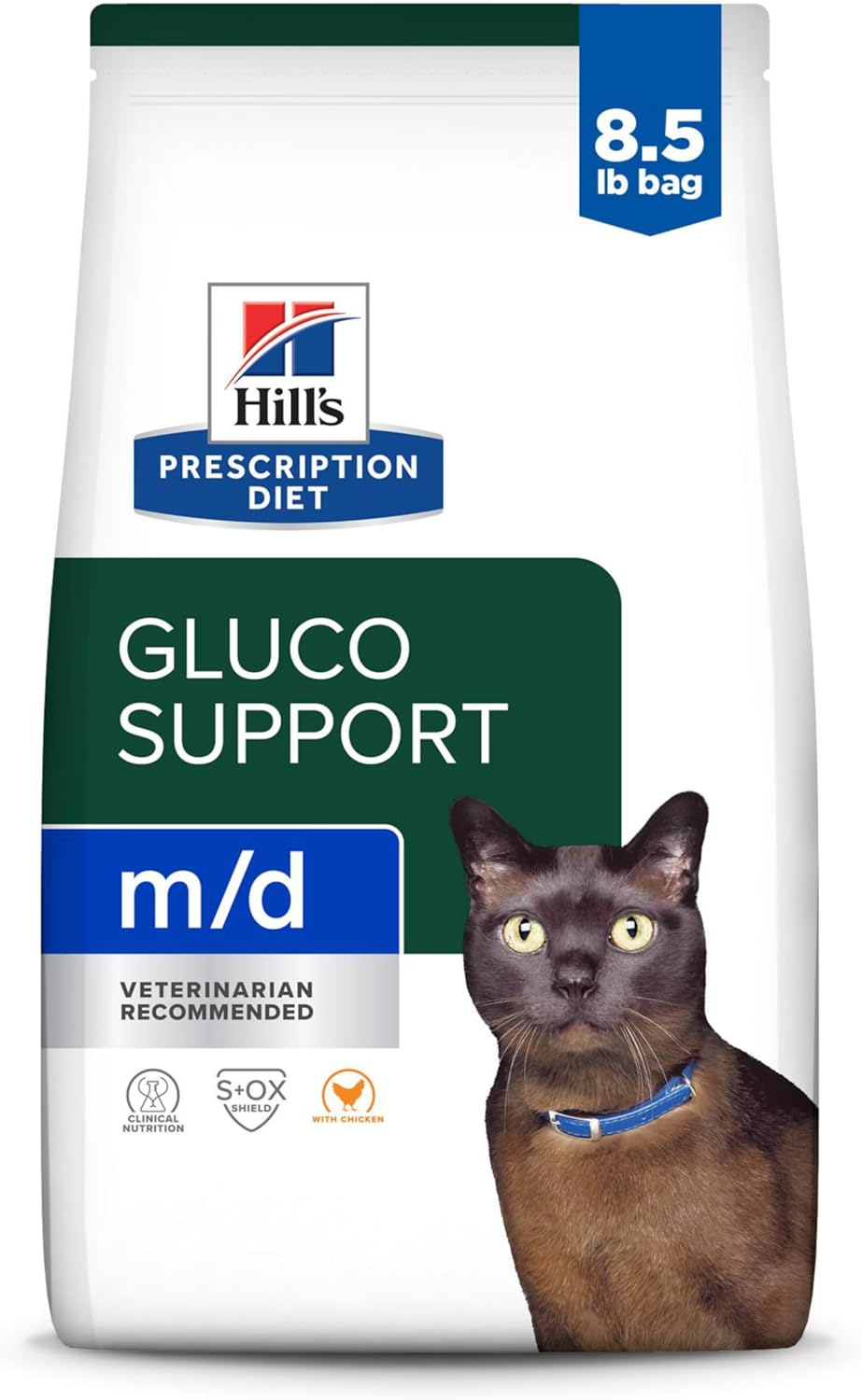 Hill's Prescription Diet m/d GlucoSupport Dry Cat Food Review