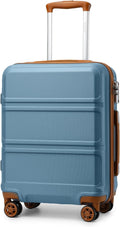 Kono 20in Carry On Spinner Luggage - Lightweight 3-5 Day Suitcase