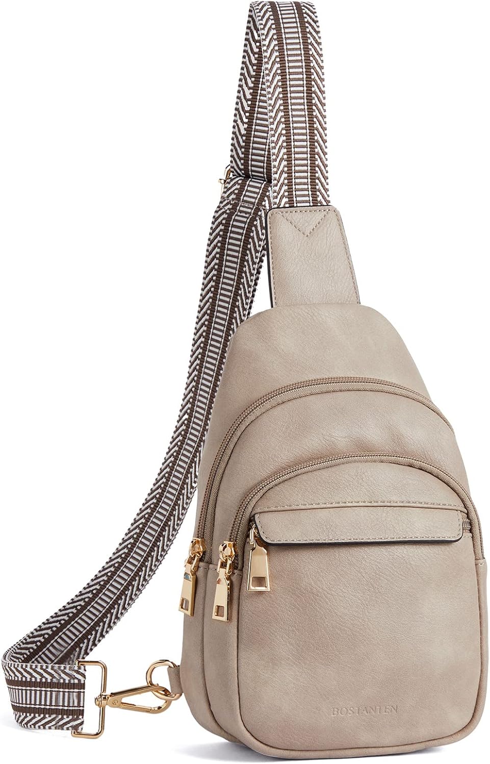 BOSTANTEN Small Sling Bag for Women - Stylish Leather Crossbody