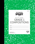 School Smart Skip-A-Line Ruled Composition Book Grade 1 - Portable