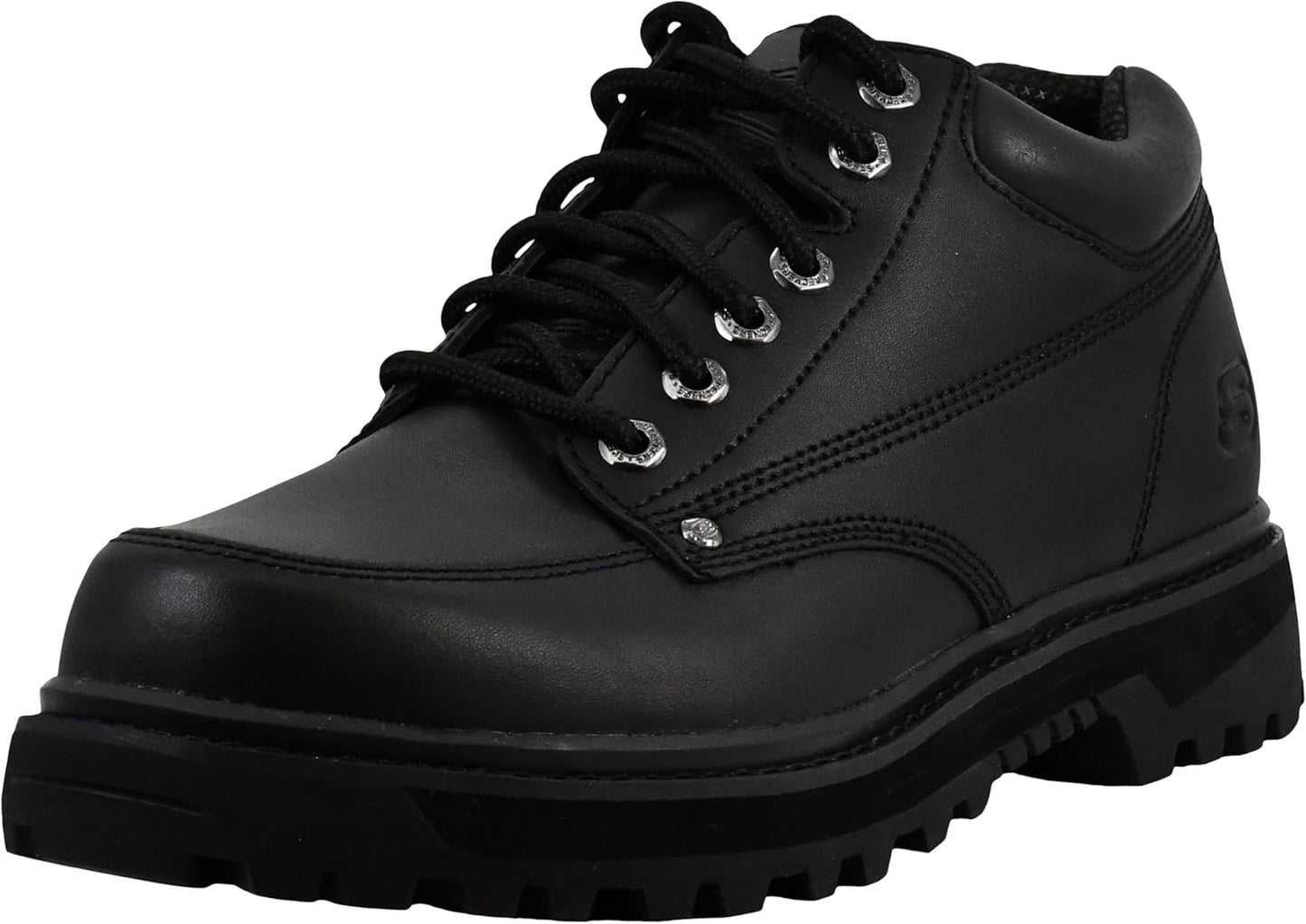 Skechers Men's Mariner: Durable Leather Utility Boot for Comfort