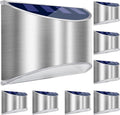 LeiDrail Solar Fence Lights - Waterproof LED Step Lights for Outdoors