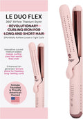 L'ANGE HAIR Le Duo Flex 360 Airflow Titanium Styler for Waves