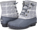 STQ Duck Boots for Women Quilted Waterproof Winter Boots - Warm