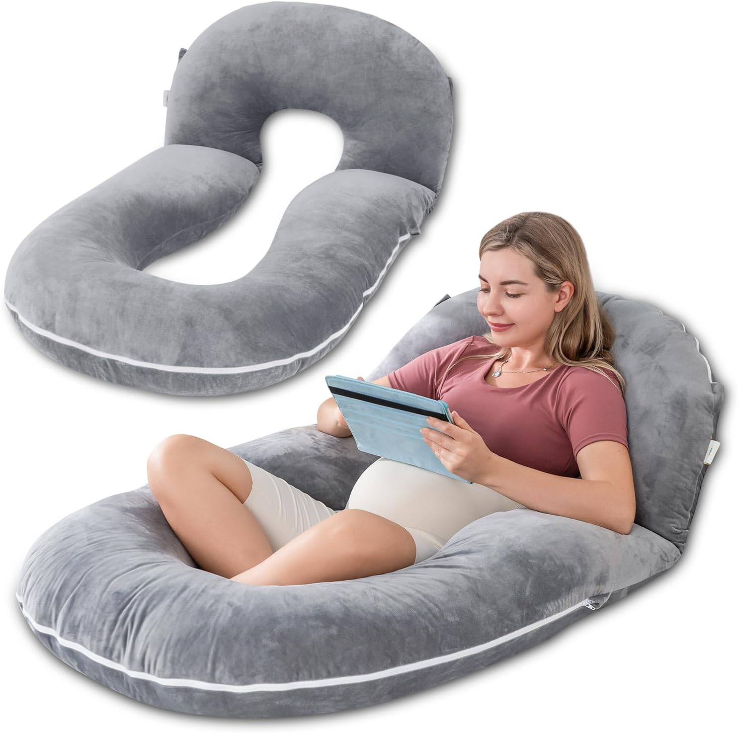 INSEN Pregnancy Pillows for Comfortable Sleep and Relaxation