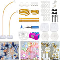 Balloon Arch Kit with Electric Pump - Flexible Half Arch Stand