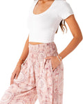 Lotus and Luna Women's Harem Pants for Beach & Lounge