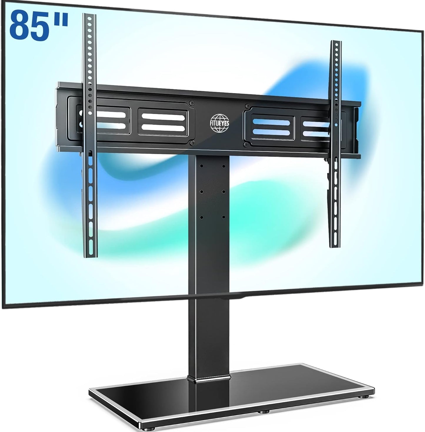 Swivel TV Stand for 50-85 Screens - 143 lbs Capacity