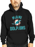 Miami Dolphins Gameday Hooded Sweatshirt - Warm, Team-True Pullover