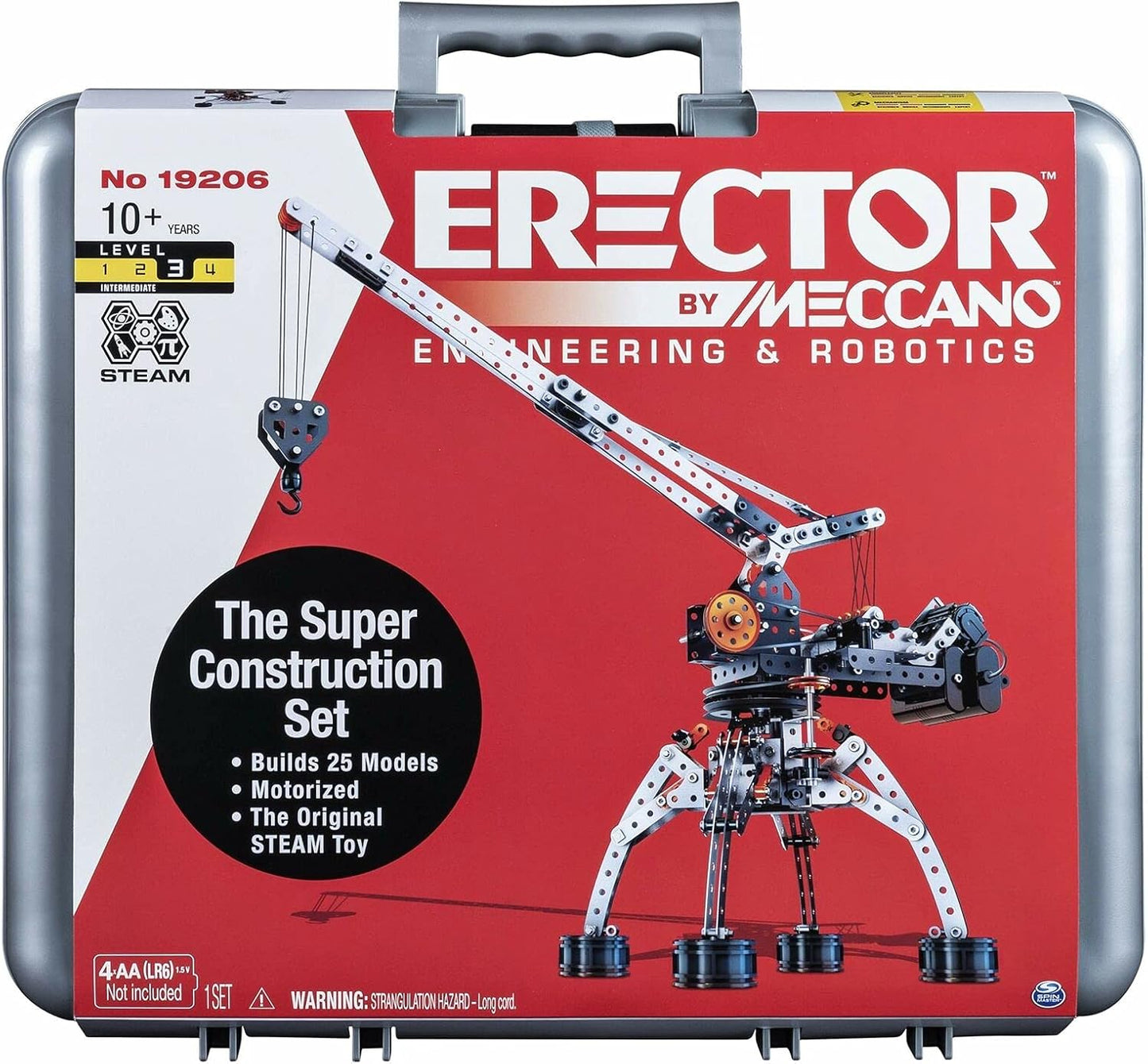 MECCANO Erector Super Construction 25-in-1 Motorized Set