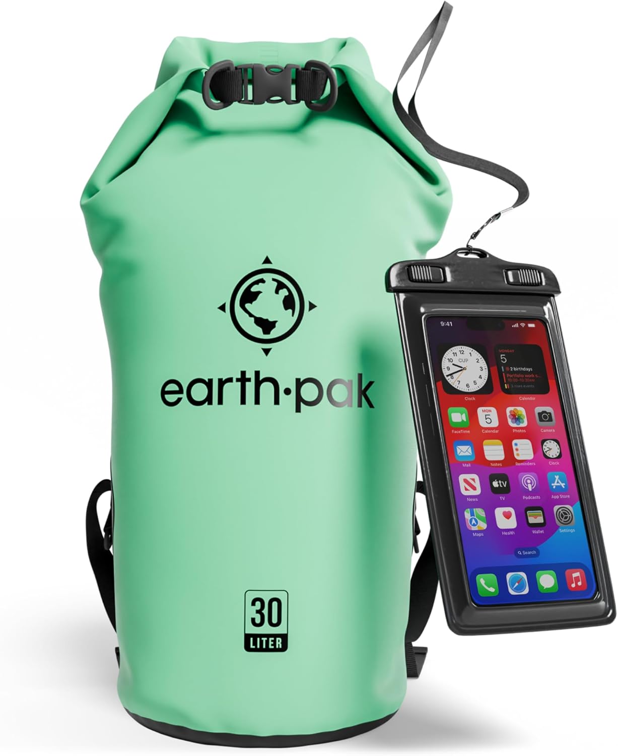 Earth Pak Waterproof Dry Bag - Reliable Gear Protection for Kayak