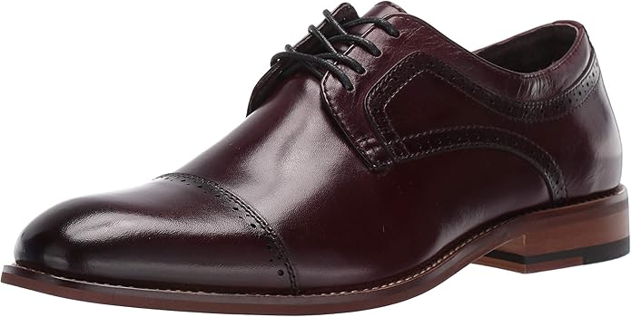 STACY ADAMS Men's Dickinson Cap-Toe Oxford for Stylish Comfort