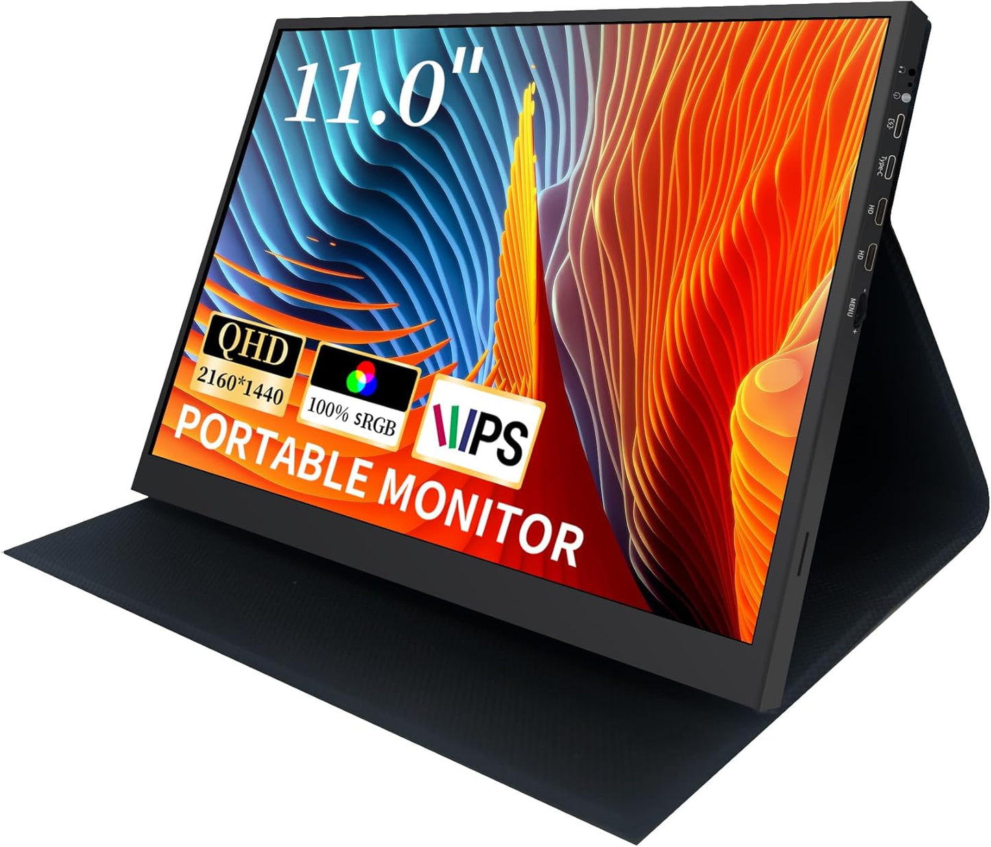 11.0 2K Portable Monitor: Vibrant Colors Anywhere
