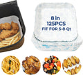 120 Disposable Air Fryer Liners - Oil-Proof, Easy Cleanup!