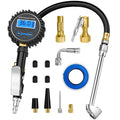 Digital Tire Pressure Gauge with Inflator (0-250 PSI) - Accurate 0.1