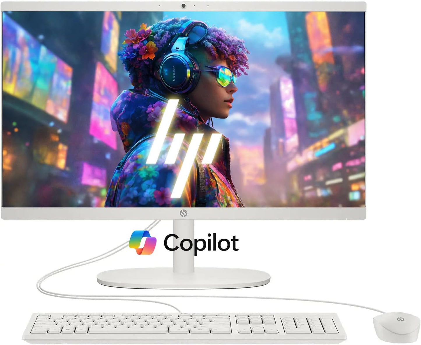 HP 22 All-in-One Desktop PC with 16GB RAM and 512GB SSD