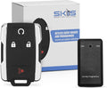 DIY Key Fob Replacement Keyless Compatible for Chevy GMC - Easy DIY