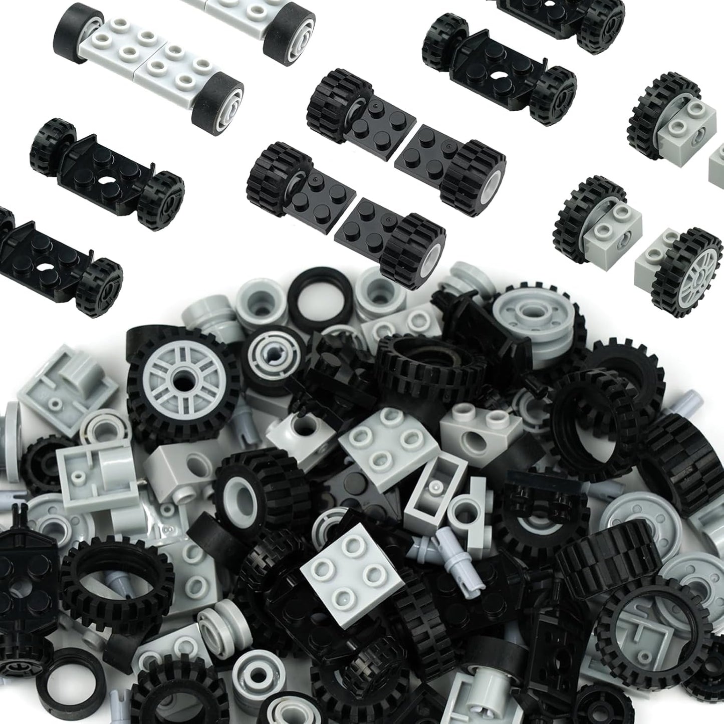 122pc Car Building Set, Compatible with Classic Bricks