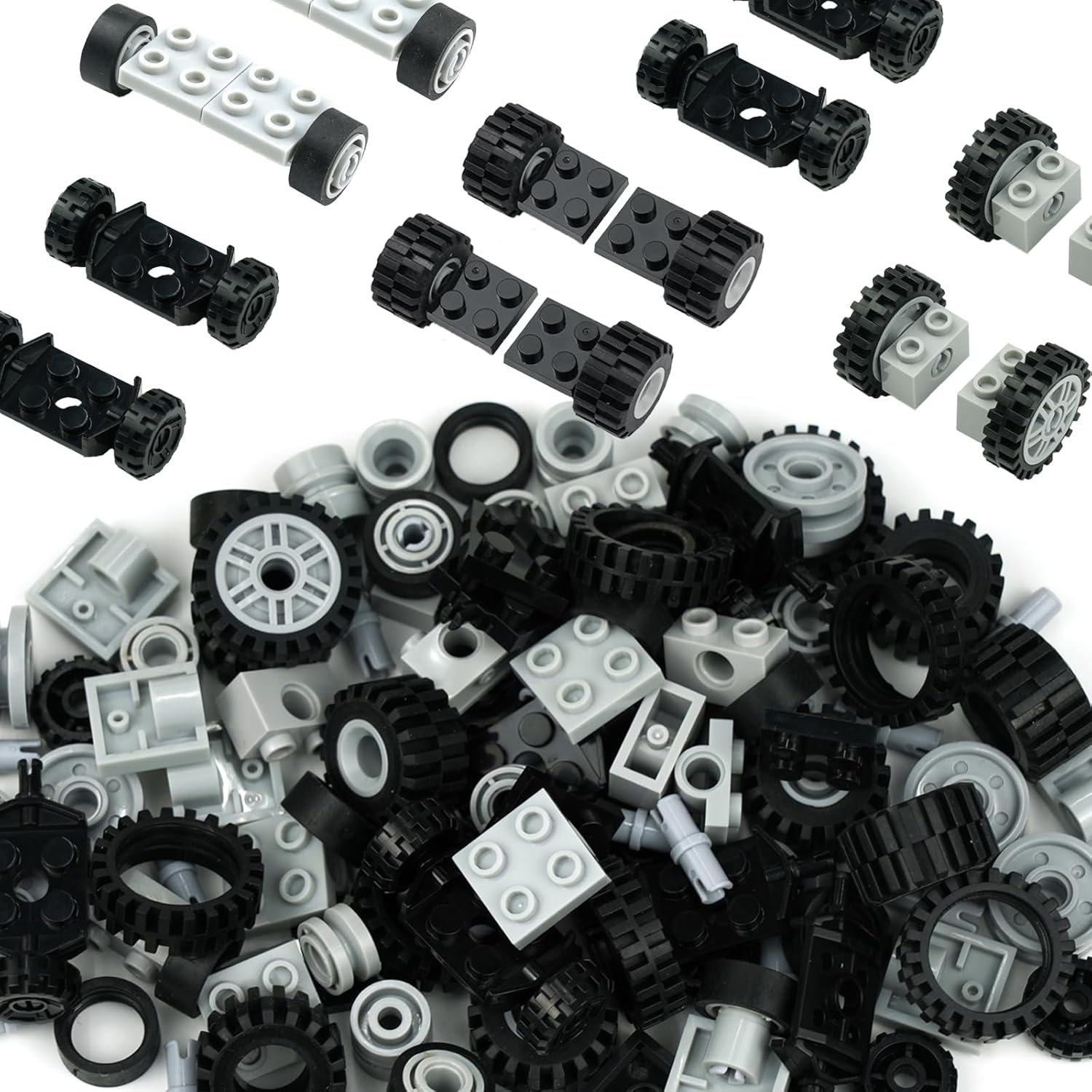 122pc Car Building Set, Compatible with Classic Bricks