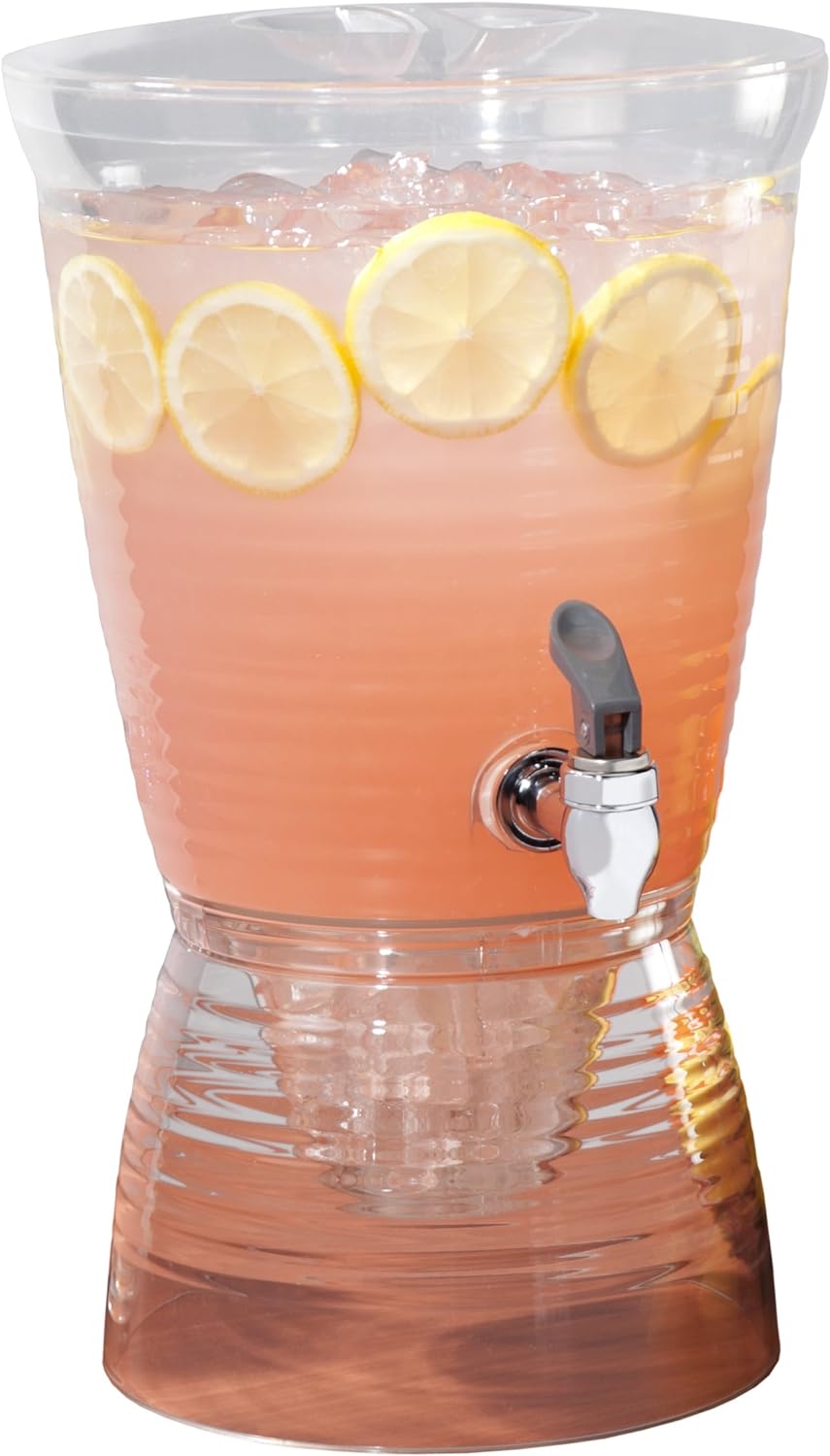CreativeWare 1.5-Gallon Bark Beverage Dispenser for Parties