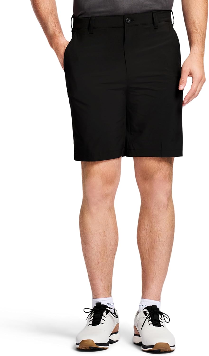 IZOD Mens Golf Swingflex Stretch Shorts for Ultimate Comfort