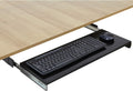 BenchPro Heavy 16-Gauge Steel Keyboard Tray - Slide Out Holder - Ergonomic Workspace Solution
