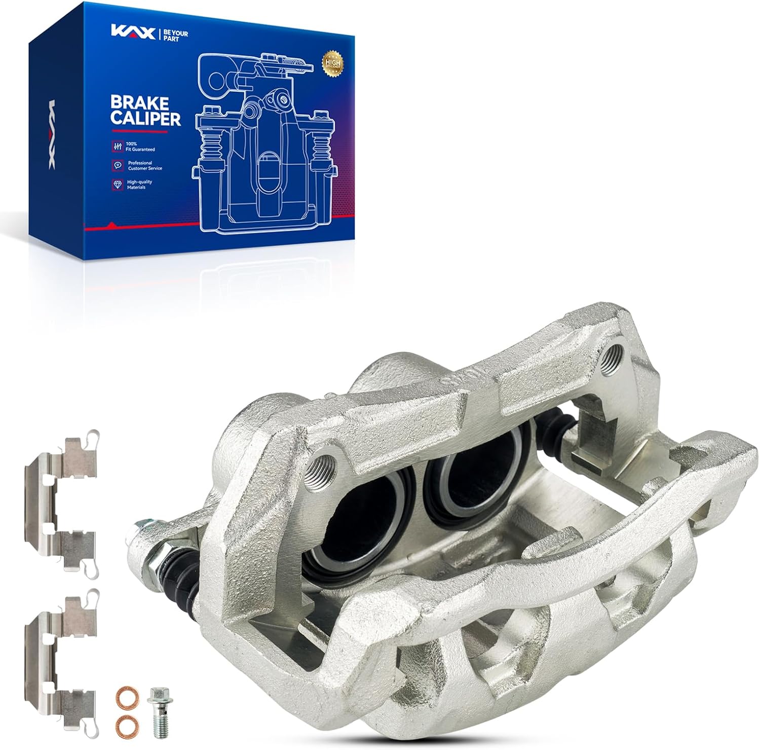 KAX Disc Brake Caliper Assembly for Honda CR-V and Acura RDX