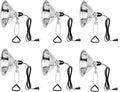 Simple Deluxe GP-093 6-Pack Clamp Lamp Light with 8.5 in Reflector
