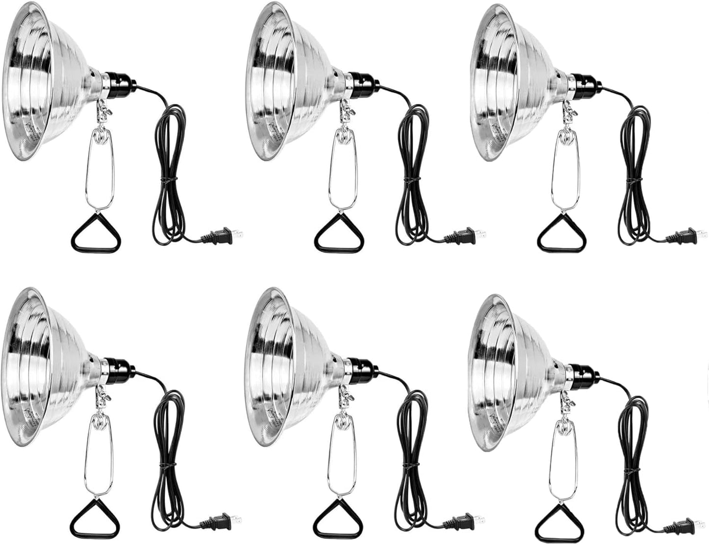 Simple Deluxe GP-093 Clamp Lamp Light with 8.5 Inch Reflector