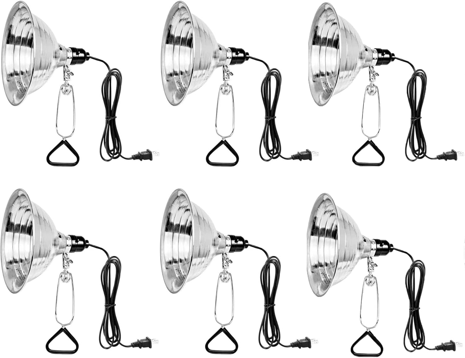 Simple Deluxe GP-093 Clamp Lamp Light with 8.5 Inch Reflector