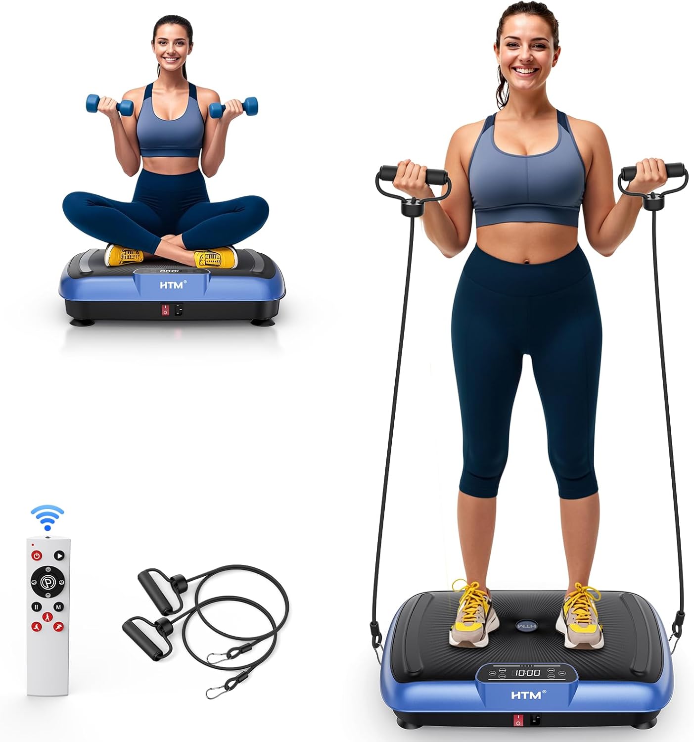 Vibration Plate Exercise Machine for Weight Loss & Toning