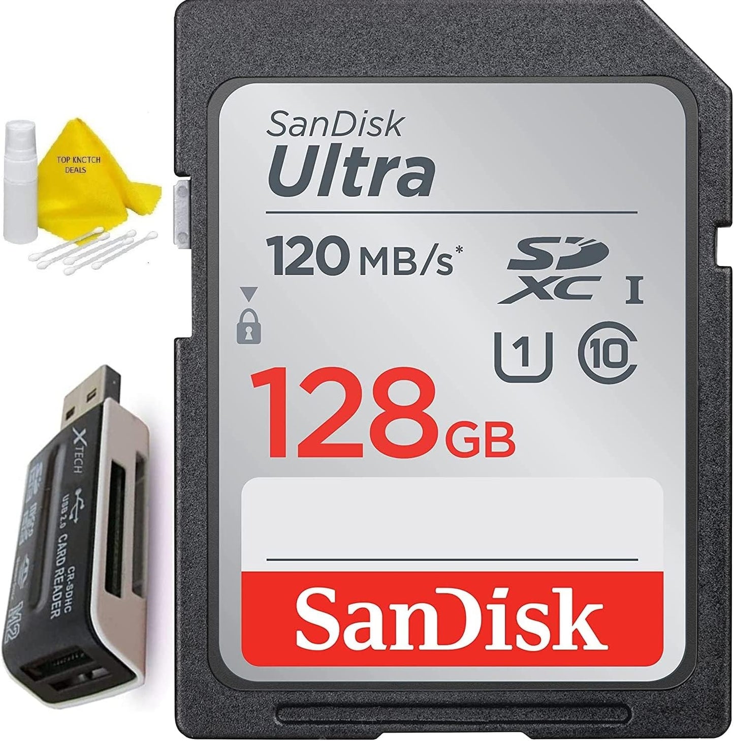 High-Capacity SDXC Card for Canon DSLR + Accessories