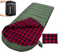 0 Degree Sleeping Bag Cotton Flannel XXL Sleeping Bag - Warm 4-Season