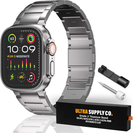 49mm Titanium Band for Apple Watch Ultra - Lightweight & Durable