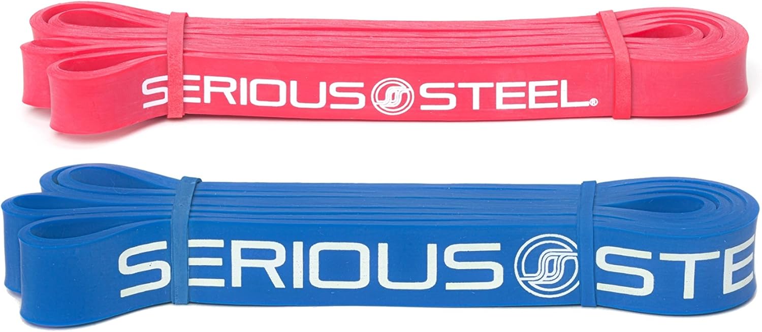 Serious Steel 41in Assisted Pull-up Band Set for Training