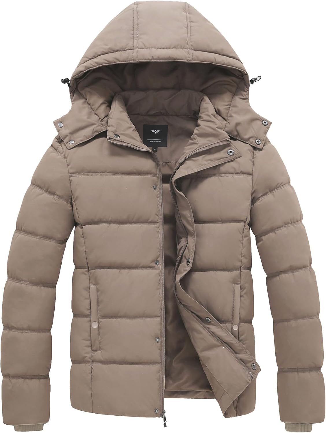 GGleaf Men's Winter Puffer Jacket for Ultimate Warmth and Style