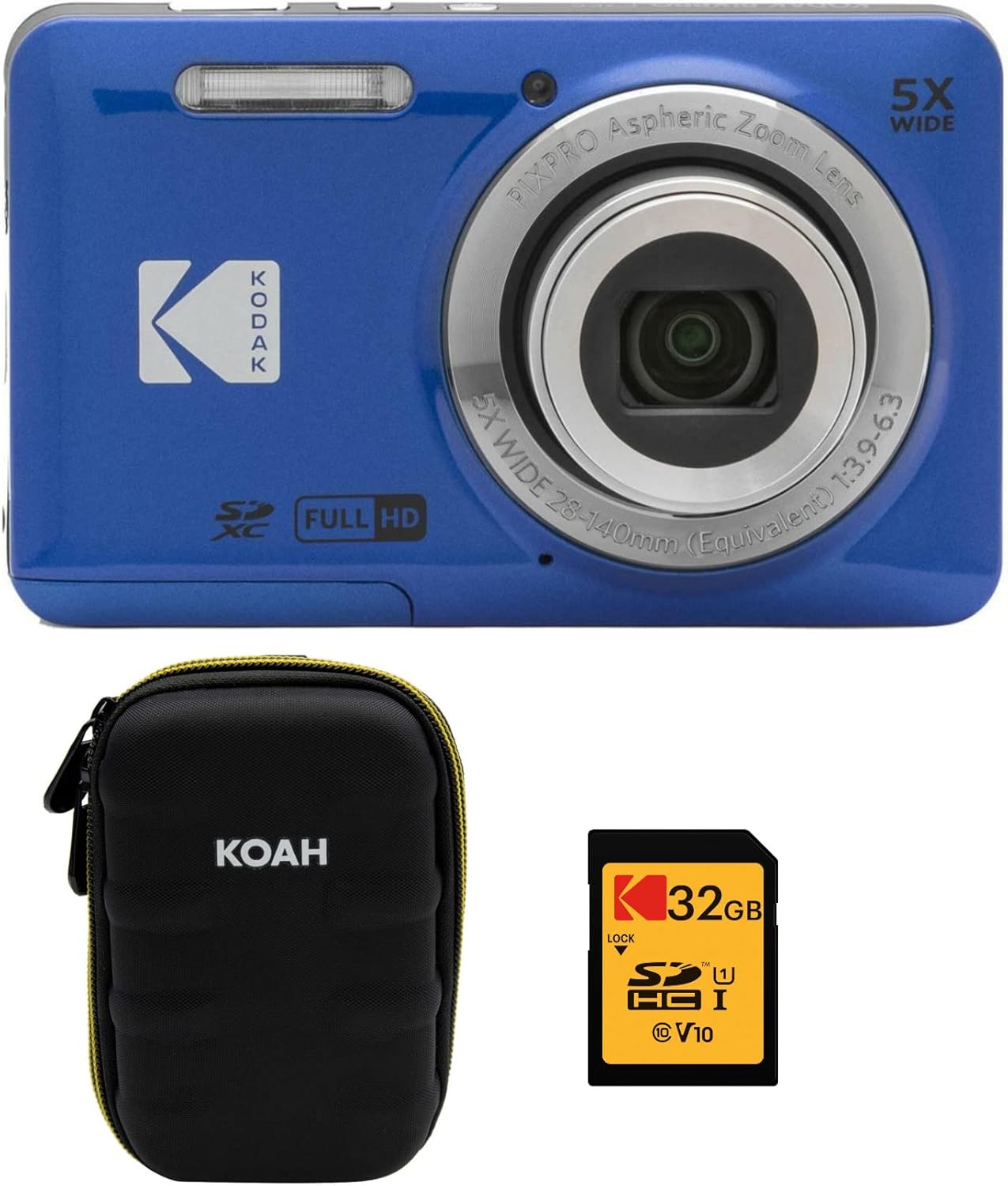 KODAK PIXPRO Friendly Zoom FZ55 Digital Camera Bundle Review