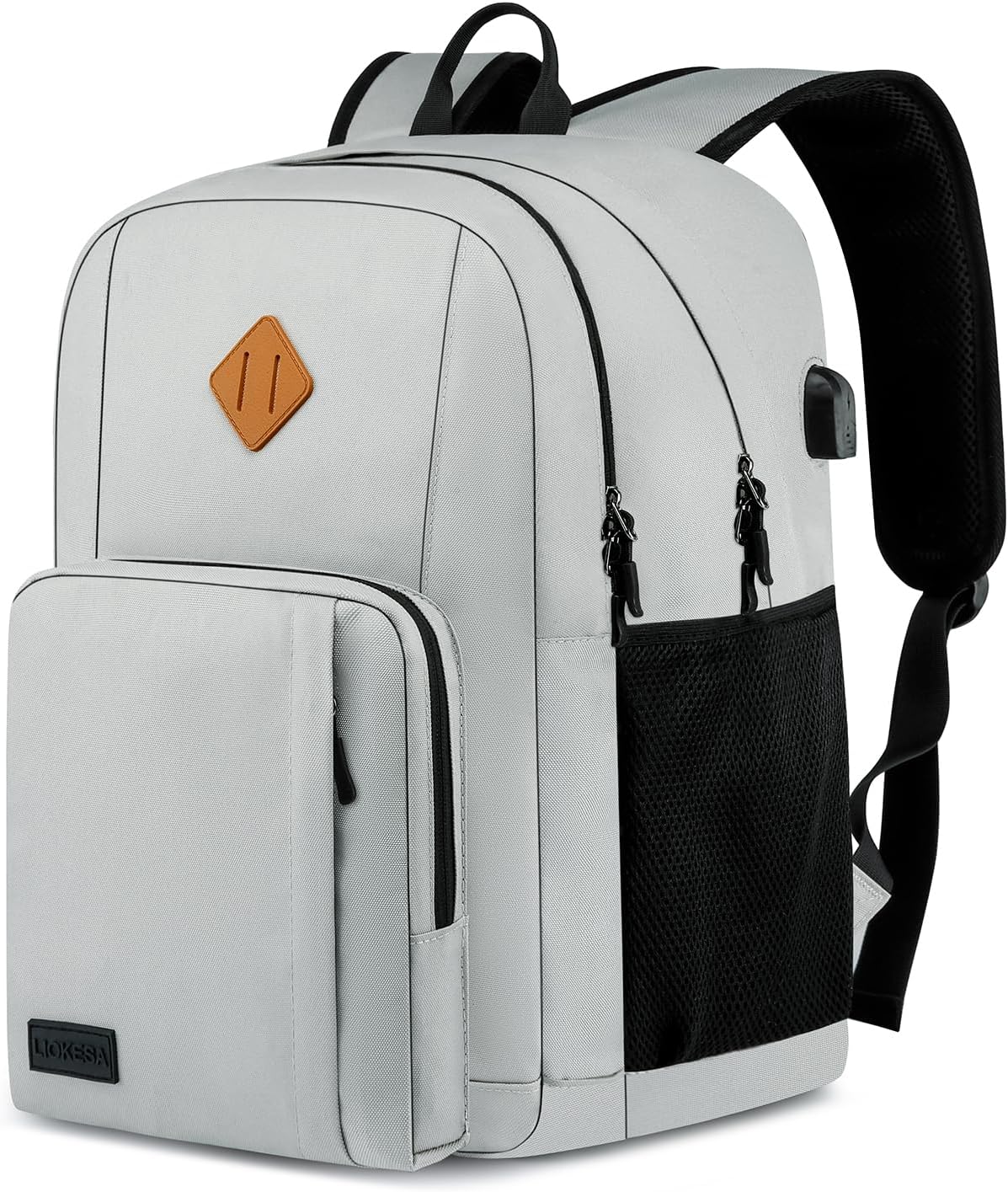 Travel Laptop Backpack with USB Charging Port for Men Women