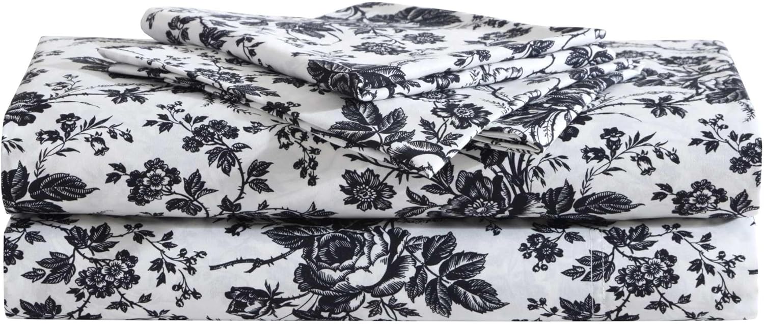 Betsey Johnson Full Bed Sheets Set - Soft & Lightweight Bedding